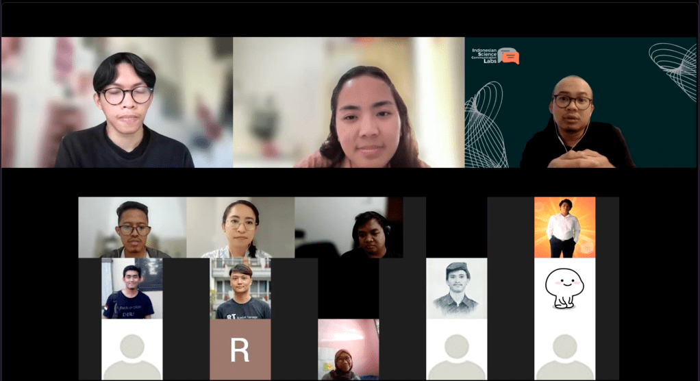 Webinar IDSCL: Komunikator Sains, Bukan Sekadar Penerjemah&nbsp;Sains